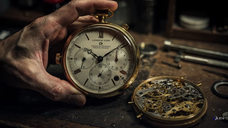 Conceptual illustration: Why Session Timing Matters for Prop Firm Gold Traders