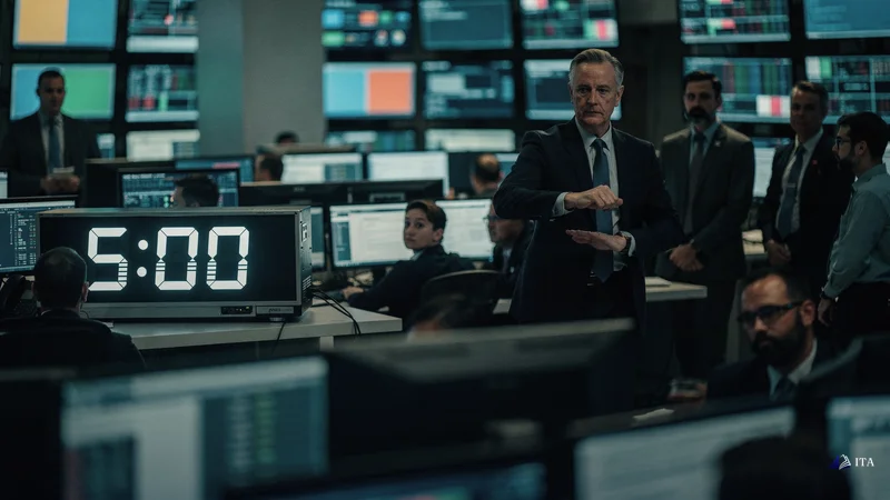 Conceptual illustration: The 5-Minute Micro-Reset Protocol for Traders