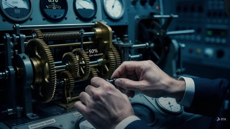 Key Forex Correlation Trading Rules for Prop Traders: compliance officer, mechanical trading terminal, brass gears
