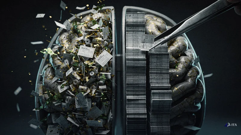Conceptual illustration: The Psychological Trap: Why Most Prop Traders Fail