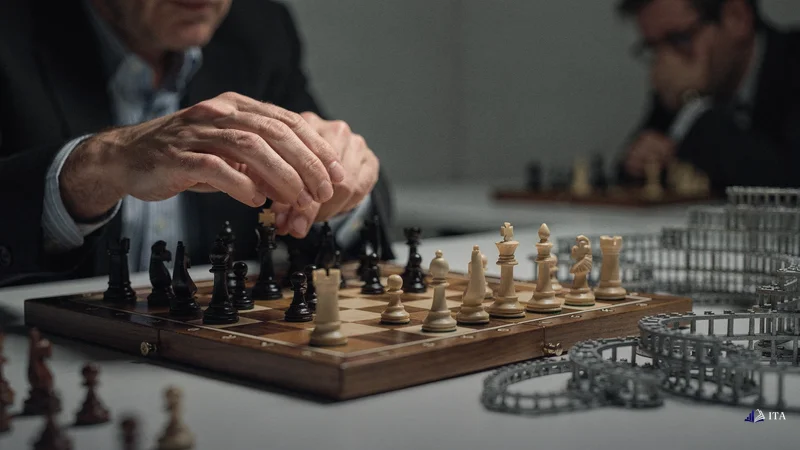 Conceptual illustration: Risk Management and Trade Management with Fibonacci