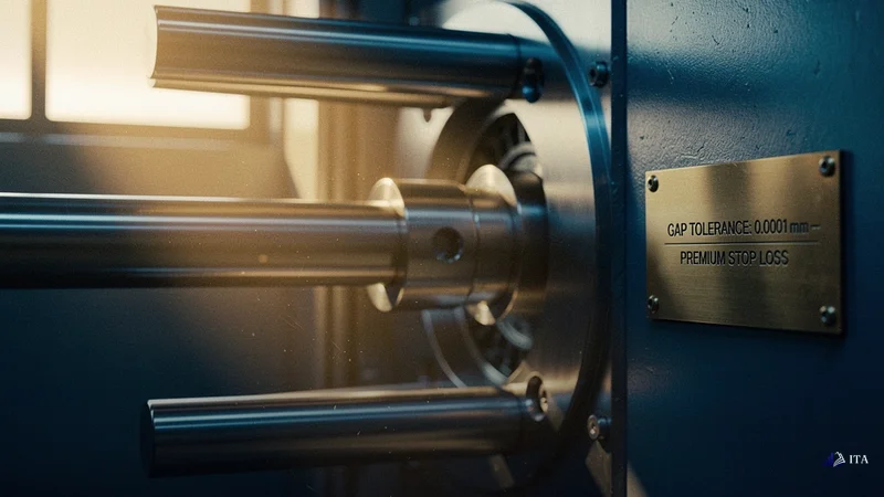 Slippage and ITA: Managing Execution Costs for Funded Traders: vault door, steel bolts, brass nameplate