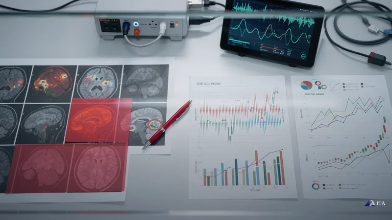 Medical research data showing stress patterns that affect trading performance across professions.