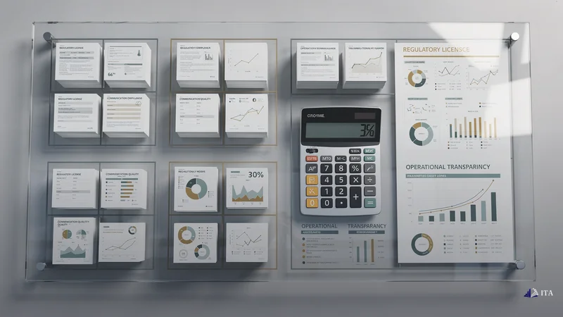 Conceptual illustration: Pillar 2: Due Diligence on Prop Firm Operations and Transparency