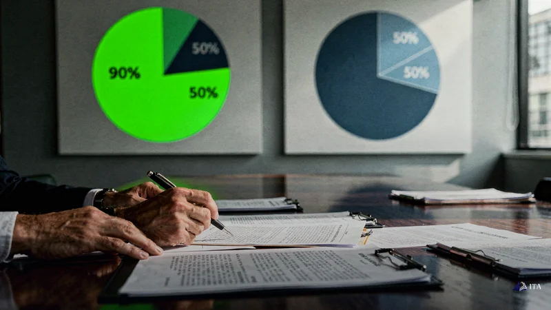 Conceptual illustration: Profit Split Reality: The Long-Term View