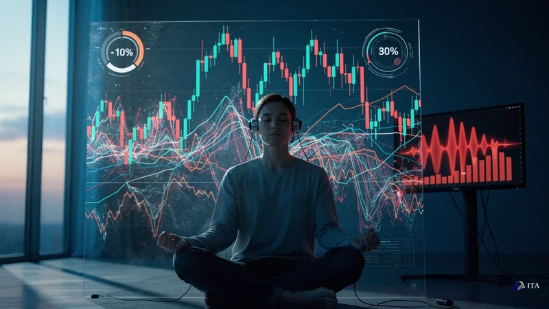 Daily Practice: Tools and Techniques for Maintaining Emotional Control: brainwave_sensors, volatility_display, meditation_tim