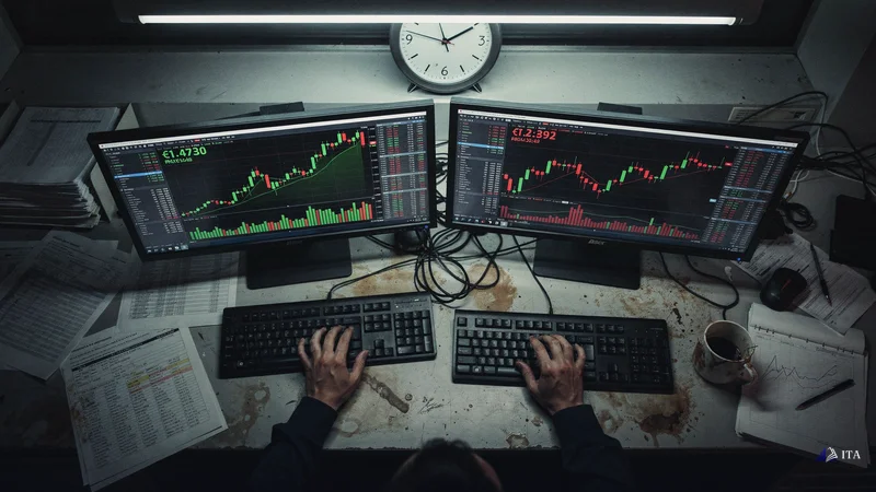 Conceptual illustration: Real Trading Scenarios: How Loss Aversion Plays Out in Practice