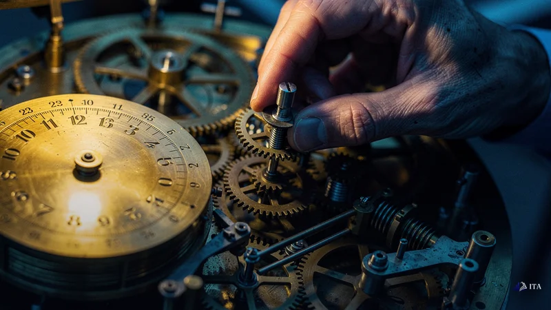 Daily Loss Caps: Preventing Account Blow-Ups: clockmaker hands, dual-timer mechanism, emergency brake trigger
