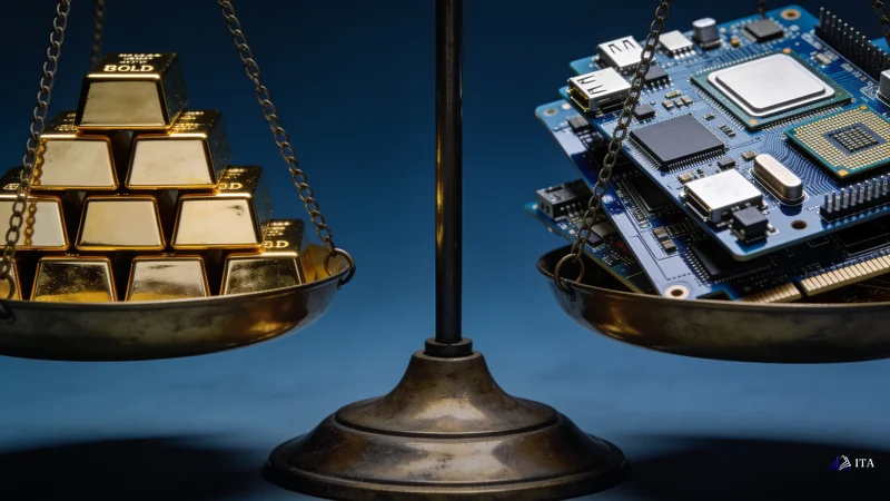 Market Reactions: Gold's Strength and Tech's Decline — illustration for an ITAfx prop trading guide