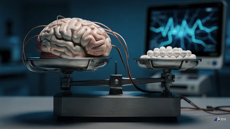 Conceptual illustration: The Neuroscience of Impulse: Why Your Brain Sabotages Your Trading Decisions