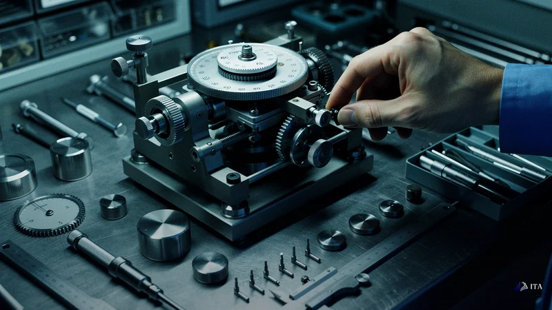 Practical Action Steps: Implementing Your Position Sizing Plan: precision calibration device, percentage adjustment dials, in