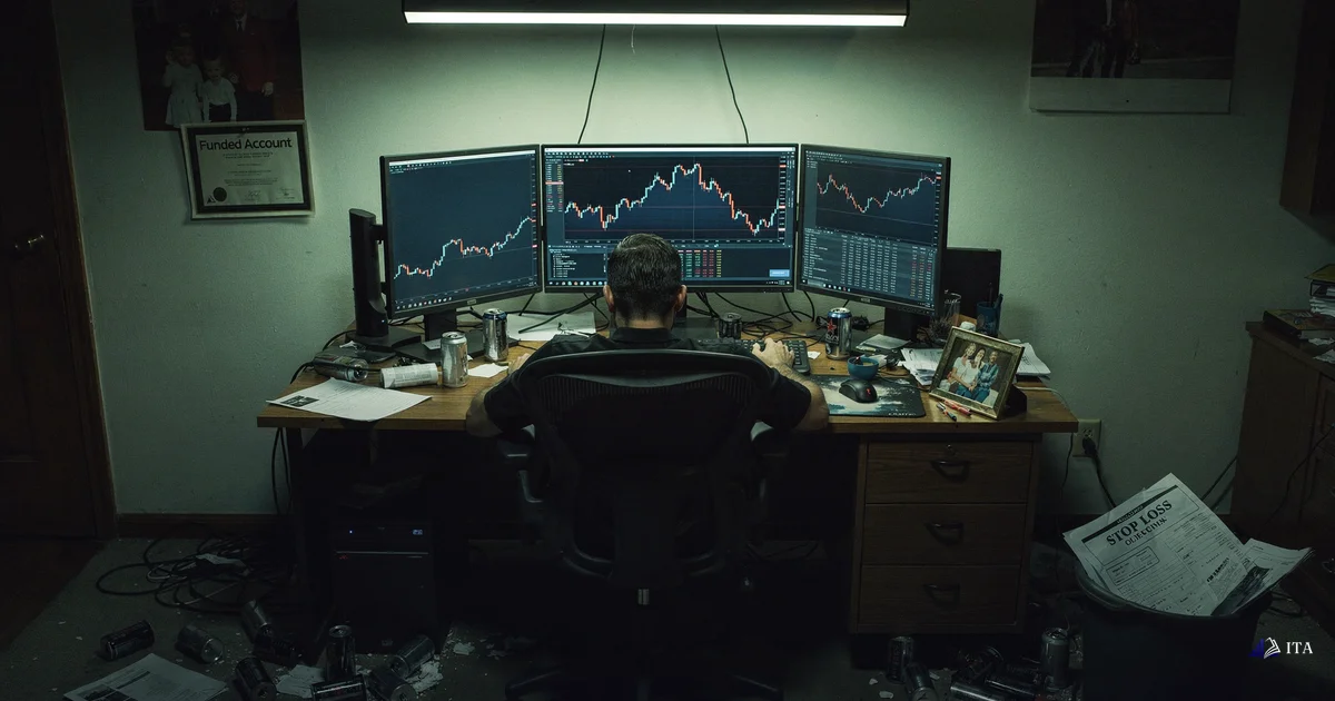 Revenge Trading: Why Funded Account Losses Lead to Self-Sabotage (And the Fix)