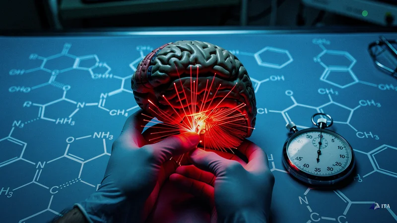 How Revenge Trading Affects Funded Accounts: brain model, fiber optic lighting, molecular diagrams
