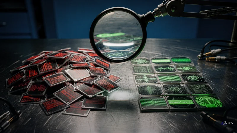 Common Mistakes in RSI Divergence Trading: quality control stamps, magnifying glass, divergence samples