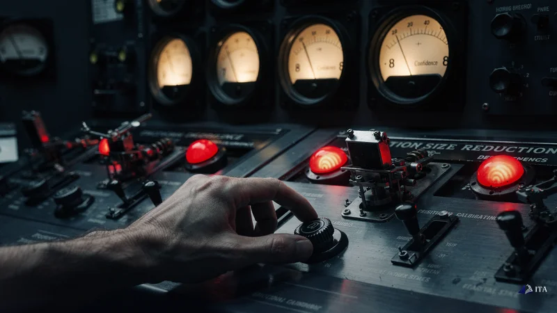 Performance Review Framework for Funded Accounts: analog control panel, calibration dials