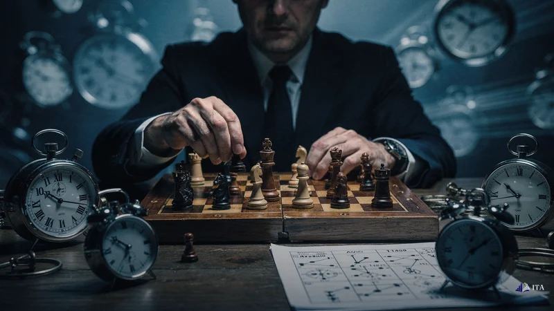 Conceptual illustration: Mastering Emotional Control: Strategies for High-Pressure Environments